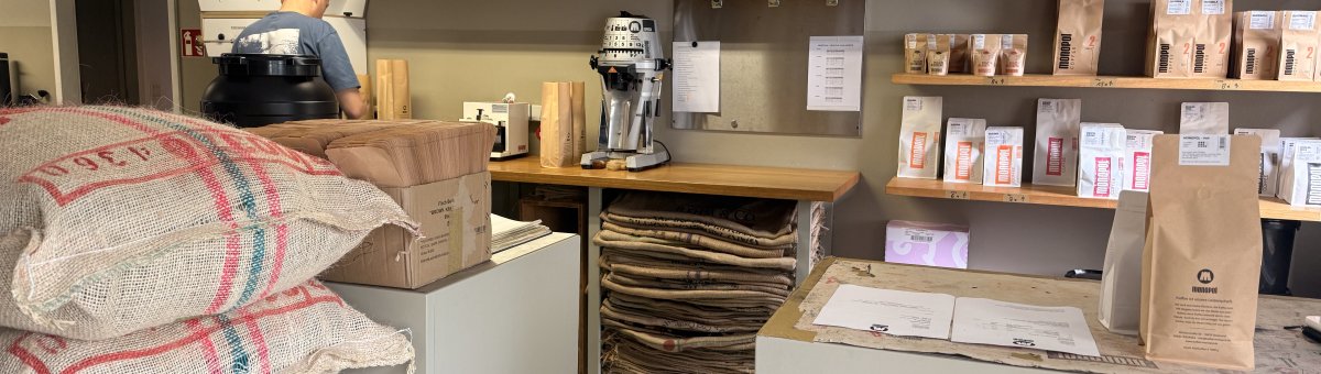 KAFFEE-MONOPOL Kaffeerösterei aus Stralsund